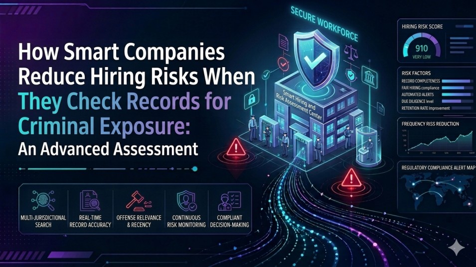 How Smart Companies Reduce Hiring Risks When They Check Records For Criminal Exposure