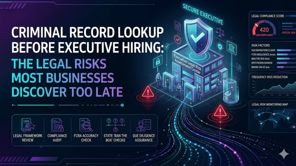 Criminal History Verification For Employee Background Screening