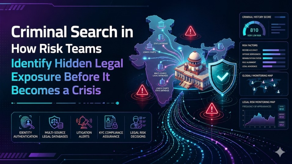 Criminal Search In India: How Risk Teams Identify Hidden Legal Exposure Before It Becomes A Crisis