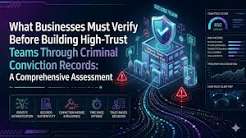 What Businesses Must Verify Before Building High-Trust Teams Through Criminal Conviction Records
