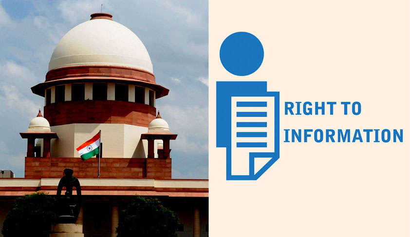 Landmark Supreme Court Judgments On RTI ACT